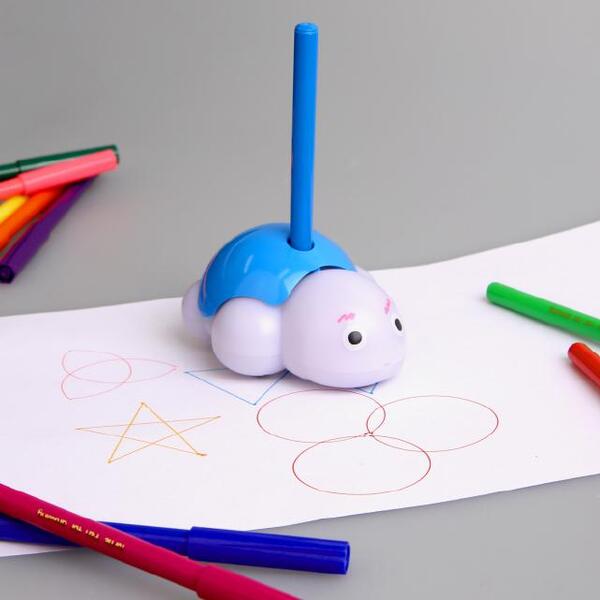 유치원 어린이집 교구 AI 코딩 터틀 로봇 + USB 동글 5개 세트 색상 랜덤