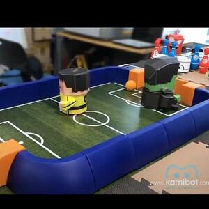 어린이 코딩 교구 AI 로봇 카미봇 축구장 보드(L) + 경기장 + 골프공